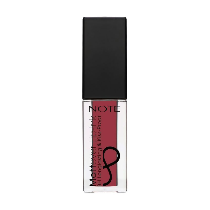 Матова рідка помада-флюїд для губ Note Mattever Lip-Ink 08 Antique Pink, 4.5 мл